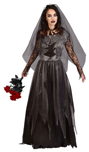 Totenbraut Lucia Damenkostüm Deluxe 3