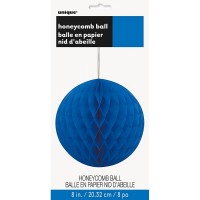 Ozeanblauer Wabenball 20cm