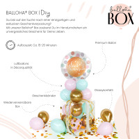 Vorschau: Balloha Geschenkbox DIY Glückwunsch Dots XL