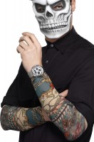 Stylische Tattoo Ärmel Tag Der Toten