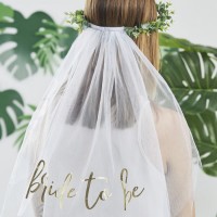 Almost Mrs Bride to be Schleier