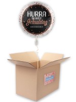 Hurra Geburtstag Folienballon 45cm