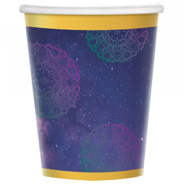 8 New Moon Eid Mubarak Becher 250ml
