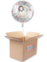 Babyparty Folienballon Loving Elephants 45cm