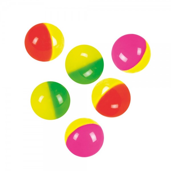 6 Bunte Flummis