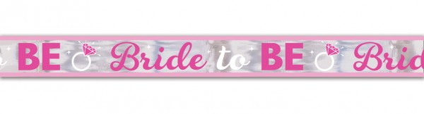 Elegantes Bride To Be Folien Baner 760cm