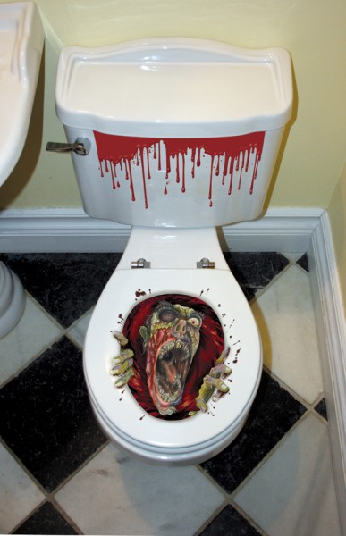Zombie Town WC Sticker 60,9 x 30,4cm