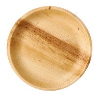 25 Palmblatt Teller Vivaldi rund 23cm