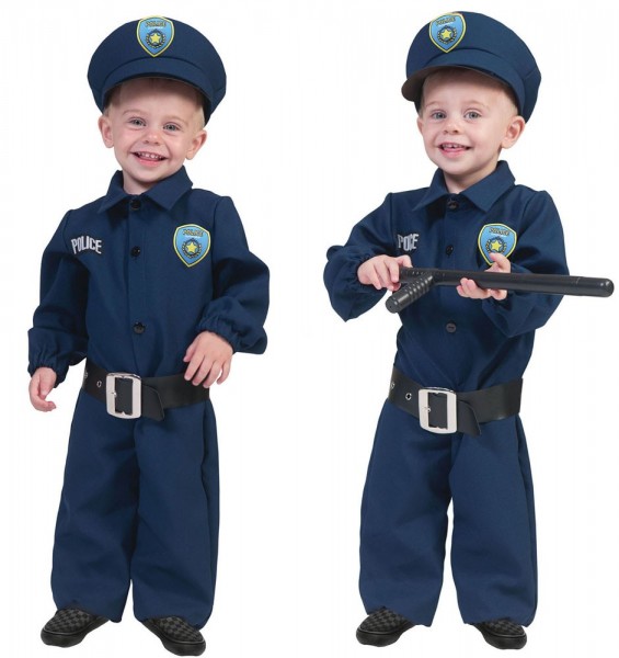 Pete Polizist Kostüm Für Kleinkinder