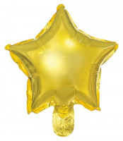 Folienballons Sternenhimmel Gold 25cm