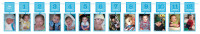 First Birthday Boy Foto-Girlande 365cm