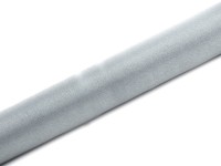Organza Stoff Elisa silber 9m x 36cm