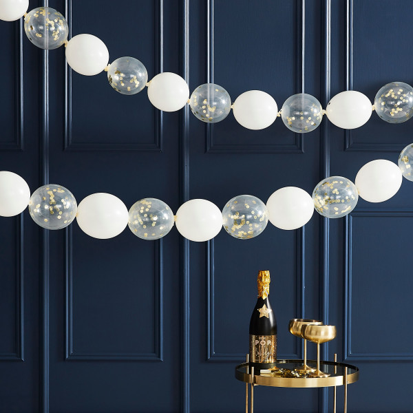 Pop the Bubbly Ballongirlande 24-teilig 2