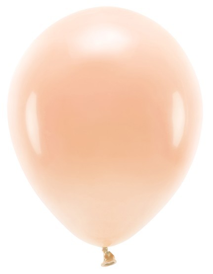 100 Eco Pastell Ballons pfirsich 30cm