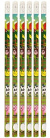 6 Bauernhof Bleistifte