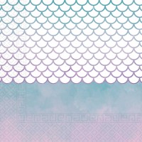 20 Mermaid Adventure Servietten 33cm