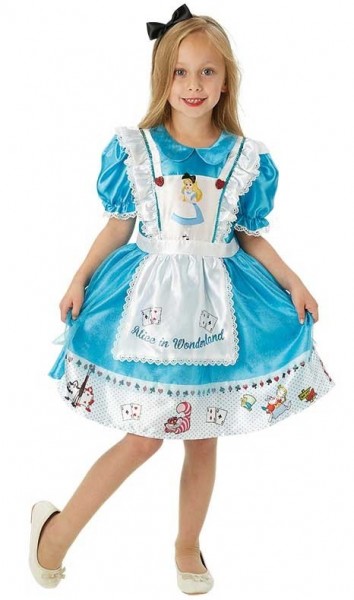 Alice im Wunderland Kleid für Mädchen