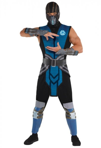 Mortal Kombat Sub Zero Herrenkostüm