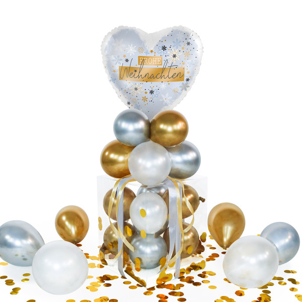 Balloha Geschenkbox DIY Snowy Christmas XL