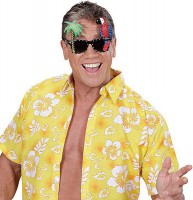 Vorschau: Urlaub Party Brille Papagei