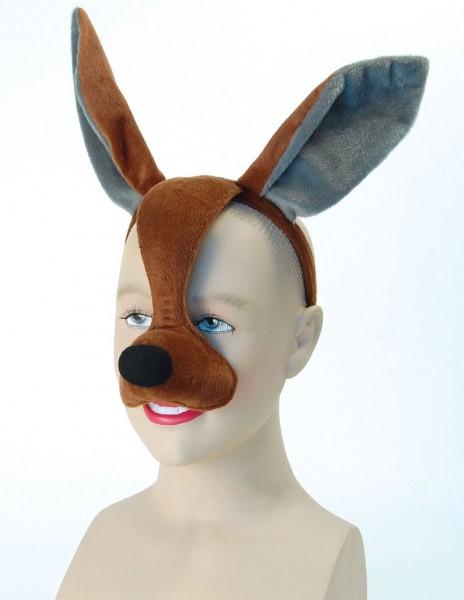 Braune Känguru Maske Mit Sound