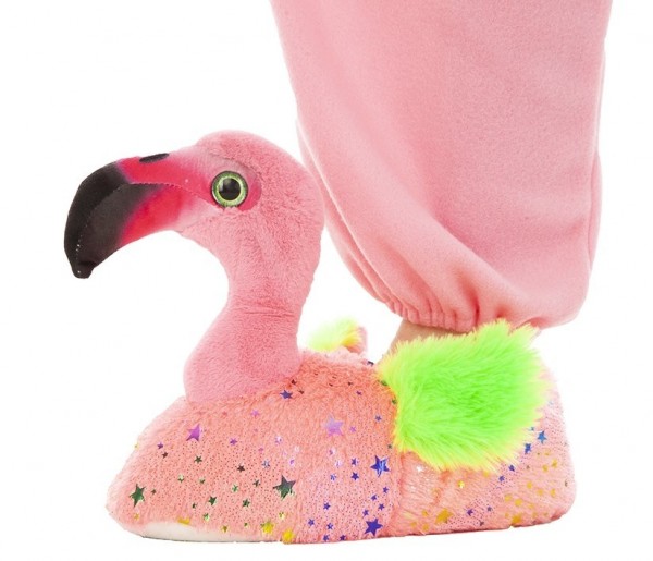 Glam Star Flamingo Hausschuhe 2