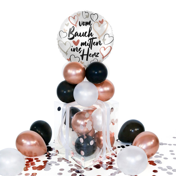 Balloha Geschenkbox DIY Mitten ins Herz XL