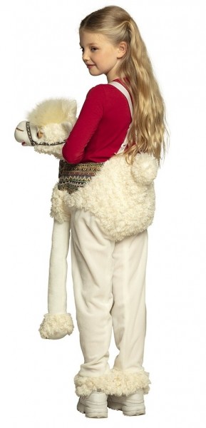 Lama Parade Huckepack Kostüm für Kinder 4