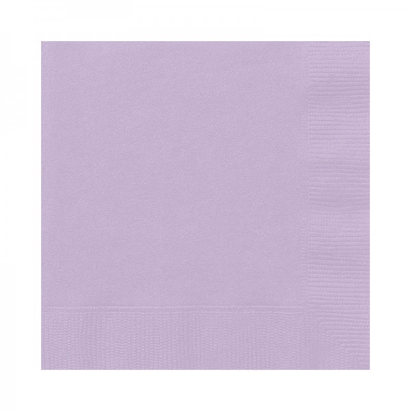 20 Servietten Vera lavendel 25cm