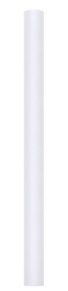Tüll-Stoff in edlem Weiß 8cm x 9m 2
