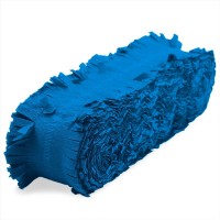 Blaue Fransengirlande 24m