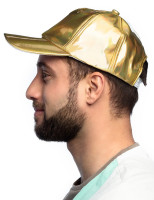 Vorschau: Holografische Baseball Cap gold