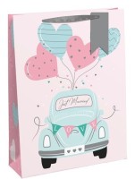 Just Married Geschenktüte 27 x 22 x 10cm