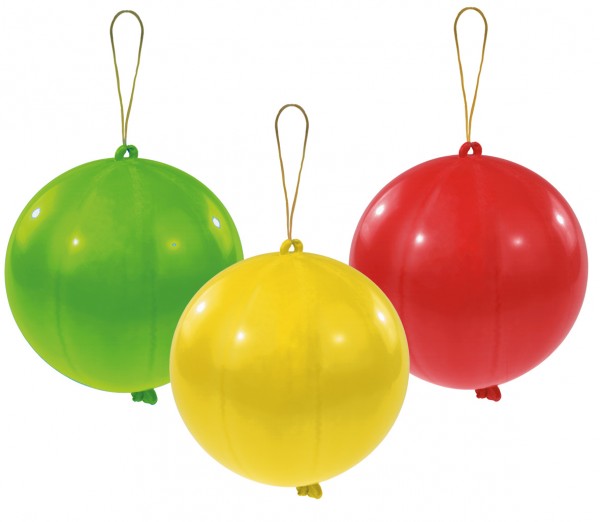 3er Set Punchballs Schlag Zu