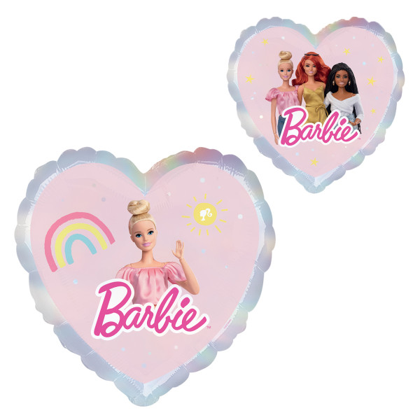 Barbie Herz Folienballon 46cm