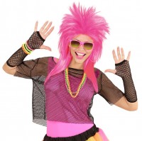 Vorschau: 80er Jahre Punk Netzshirt Für Damen