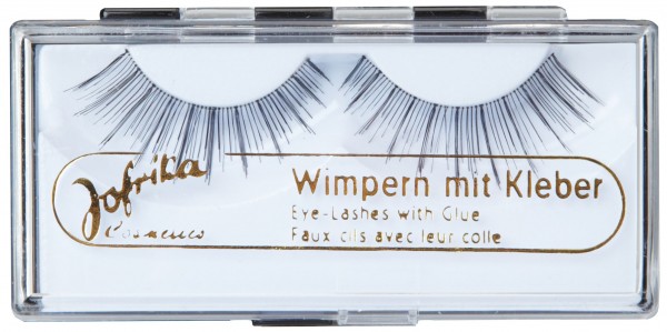 Echthaar Klebewimpern Deluxe