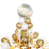 Vorschau: Balloha Geschenkbox DIY Konfirmation Eukalyptus XL