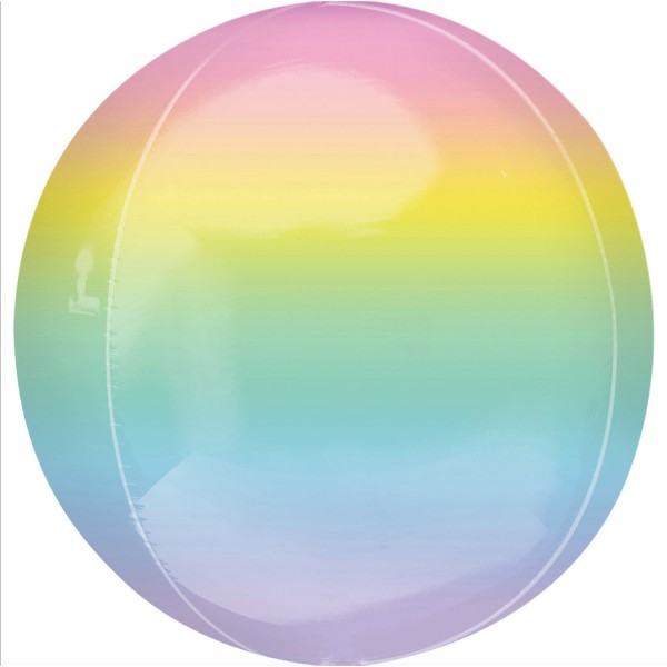 Ombré Orbz Ballon pastell 40cm