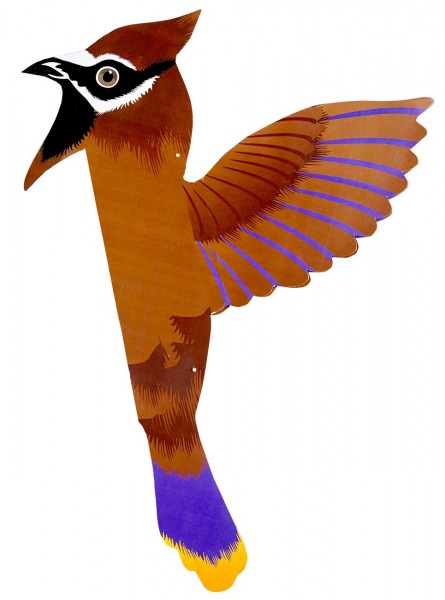Wabenball Vogel Dekoration 2