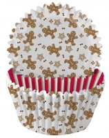 75 Lebkuchen Muffinformen 5cm