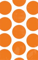 10 Candy Buffet Geschenktüten orange