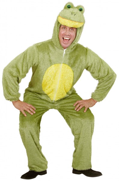Plüschiges Froschkostüm Overall 4