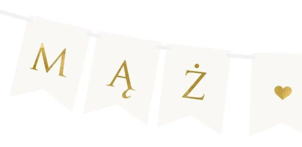 DIY Verliebtes Brautpaar Girlande