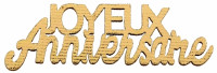 Joyeux Anniversaire Streudeko gold