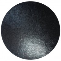 Schwarze Tortenplatte Sweety 25cm