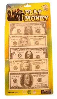 Spielgeld Dollarnoten