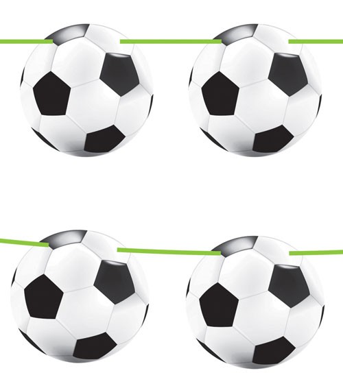 Fußball Girlande 10m 2