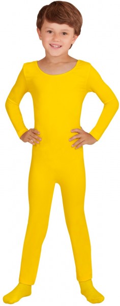 Gelber Catsuit Für Kinder 3