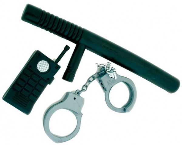 Polizei Einsatz Set 3-teilig